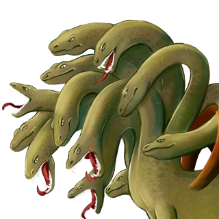 Змей Горыныч с двенадцатью головами